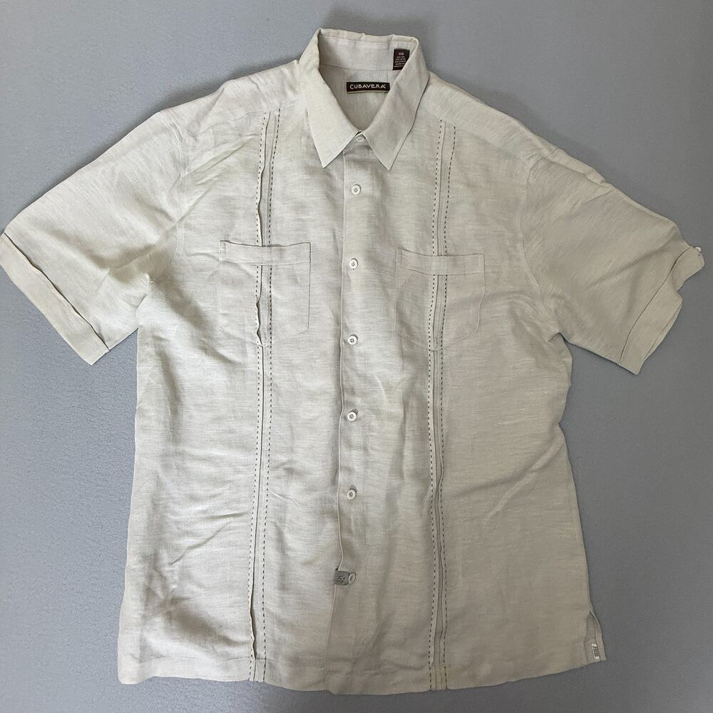 Cubavera Men's Casual Button Down Shirt